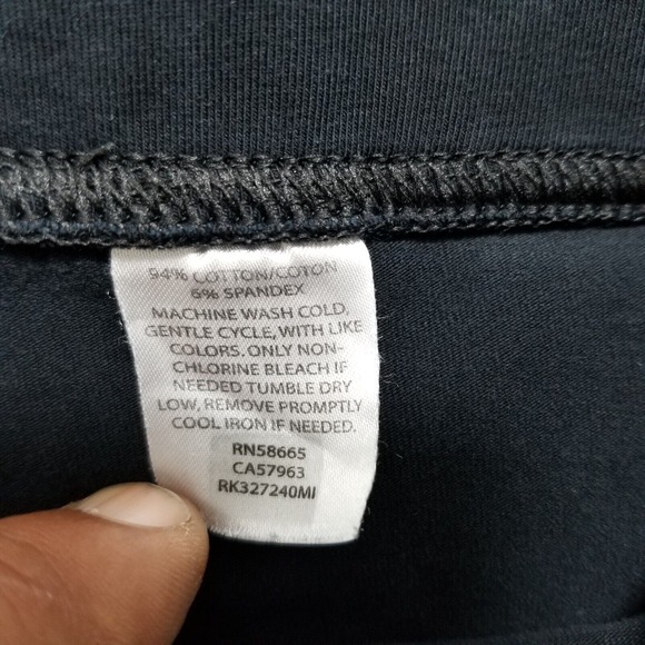 Shimera Yoga Pants Womens Medium Black Activewear Stretchy 28x25.5 - Picture 8 of 8